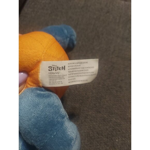 Disney Lilo & Stitch Halloween Jack-O-Lantern Pumpkin 8 Plush NWT Stuffed Animal - Picture 11 of 11